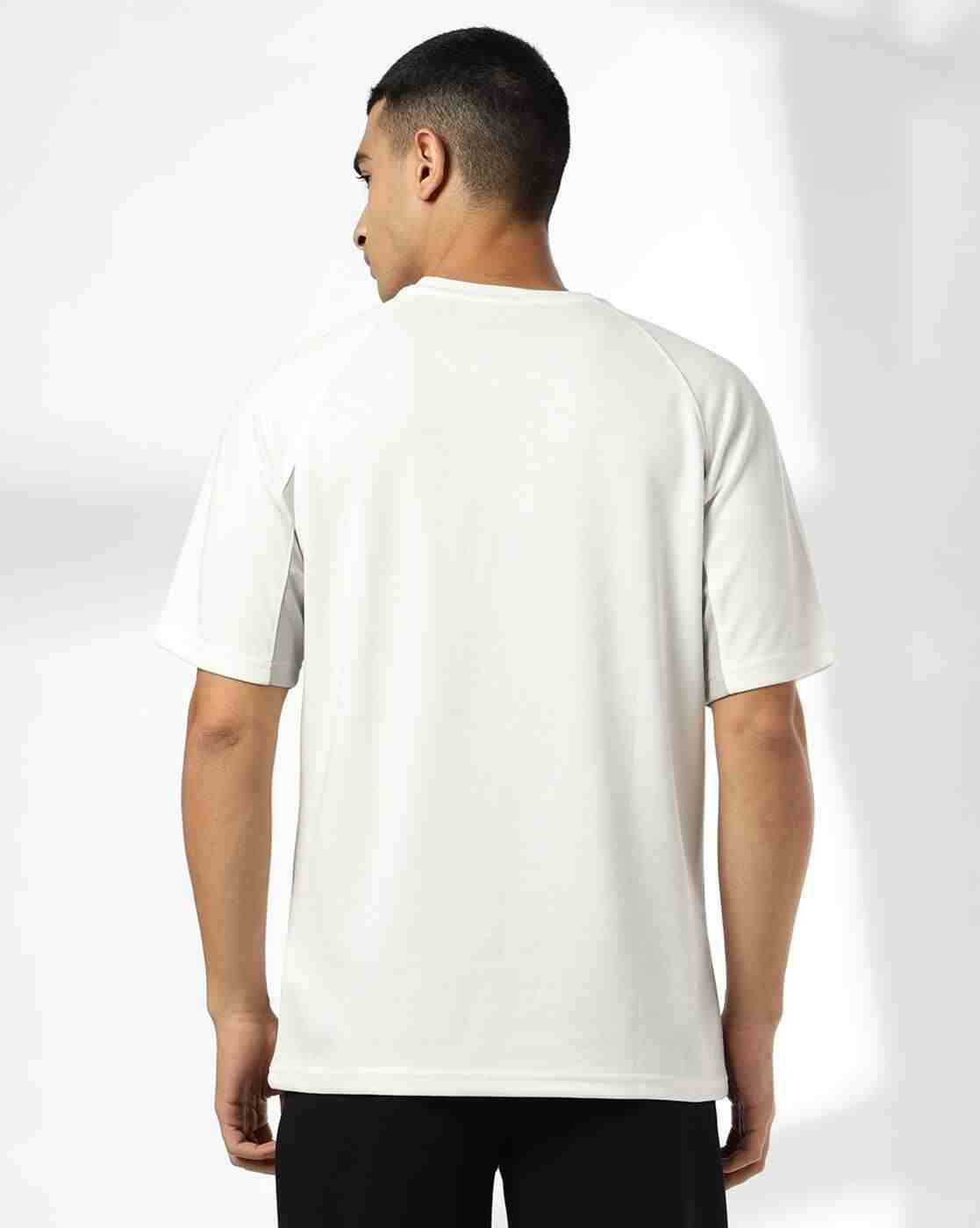 Teamspirit | Men Reflective Print Regular Fit Crew-Neck T-Shrit|2