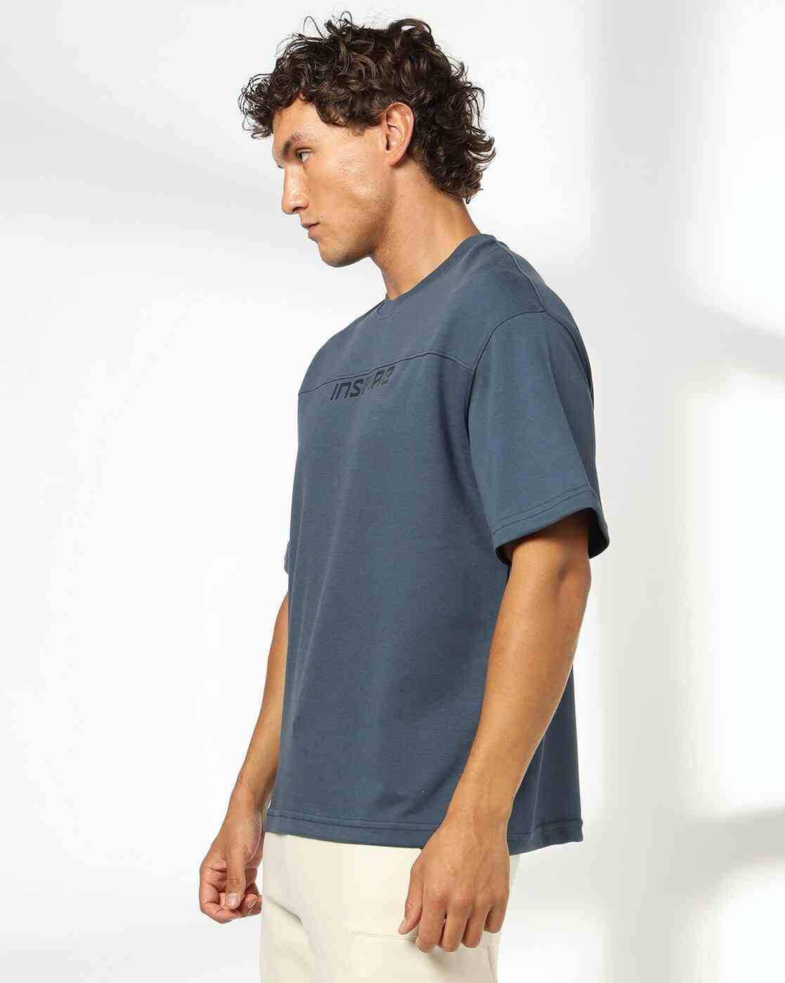 Teamspirit | Men Crew-Neck Boxy Fit T-Shirt|1