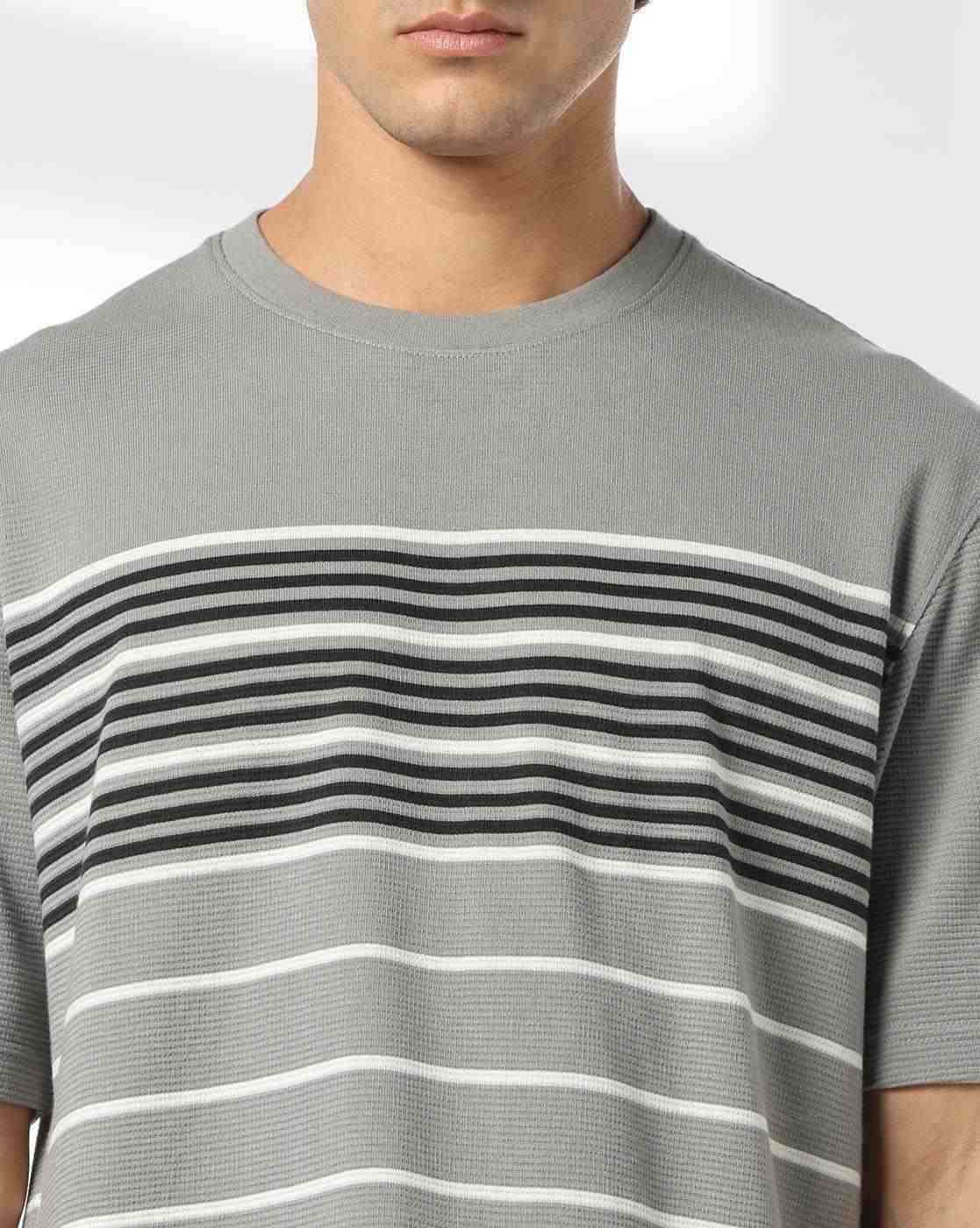 Teamspirit | Men Striped Regular Fit T-Shirt|4