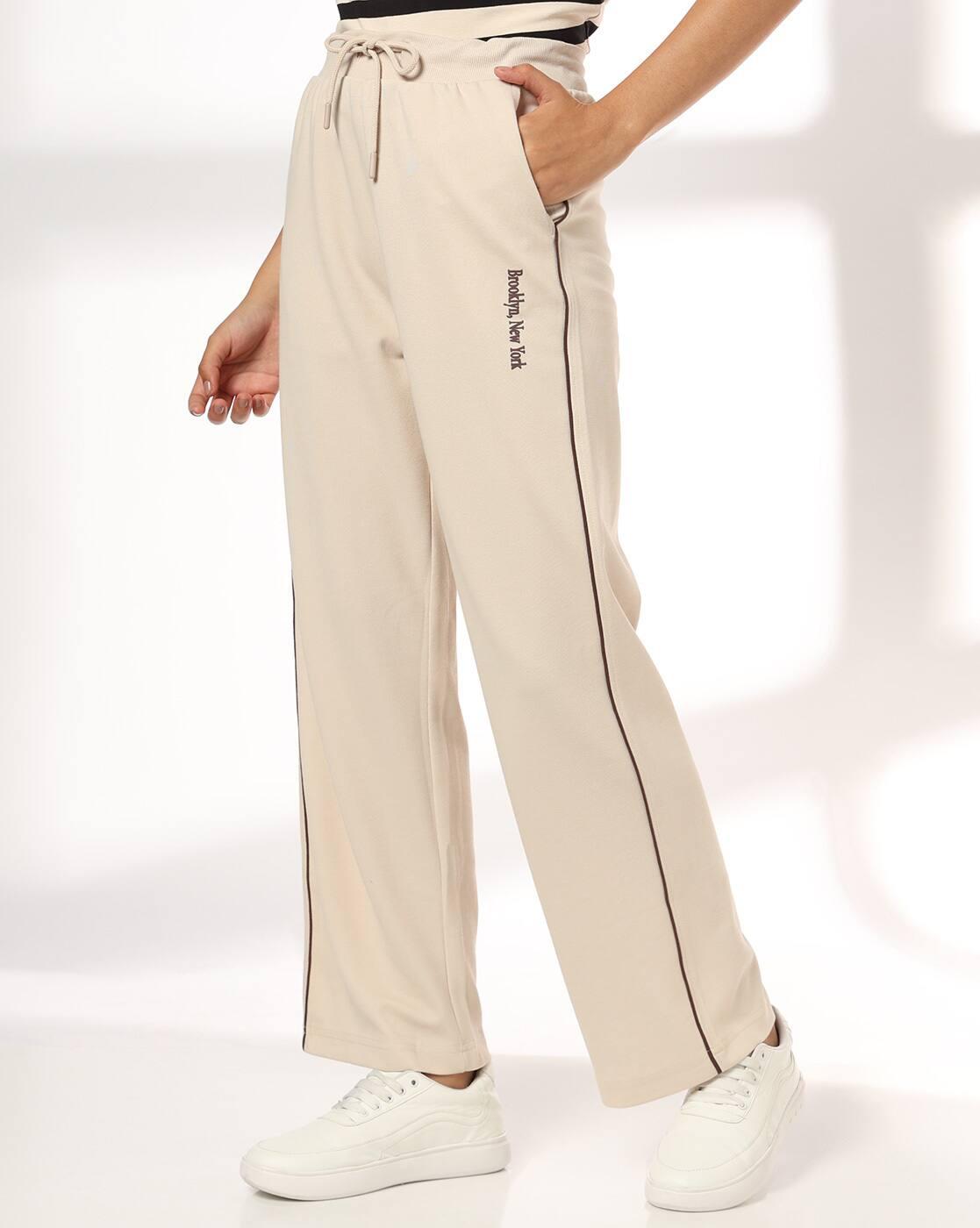 Men Mid-Rise Relaxed Fit Track Pants