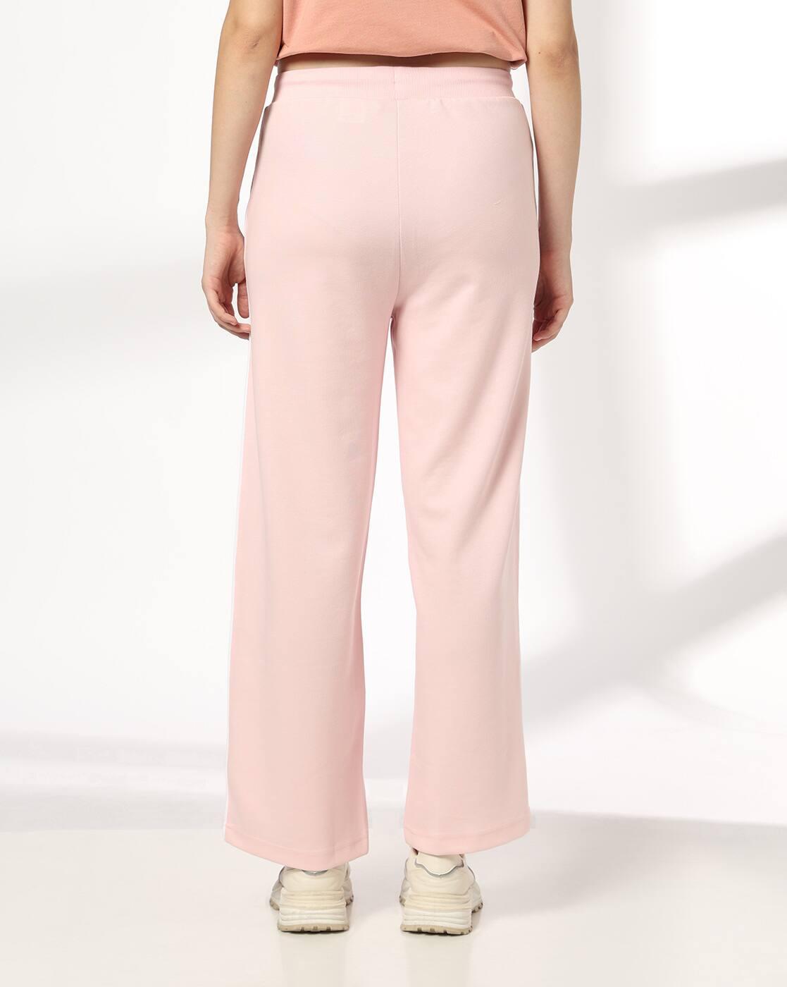 Teamspirit | Women Typographic Print Straight Track Pants|2