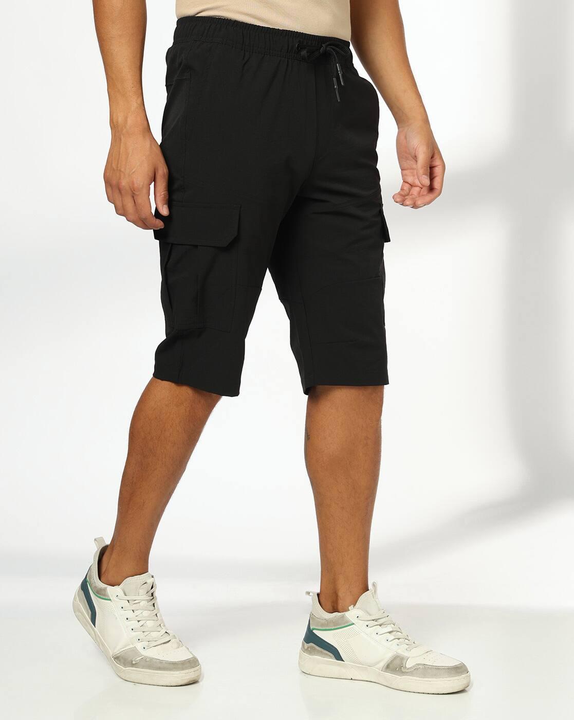Men Regular Fit Cargo Shorts