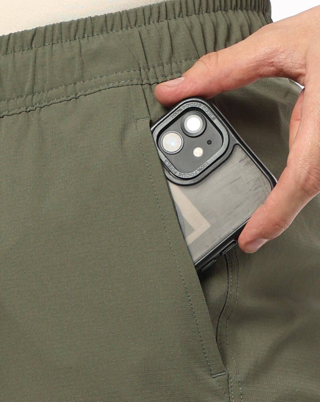 Teamspirit | Men Mid-Rise Regular Fit Cargo Shorts|3