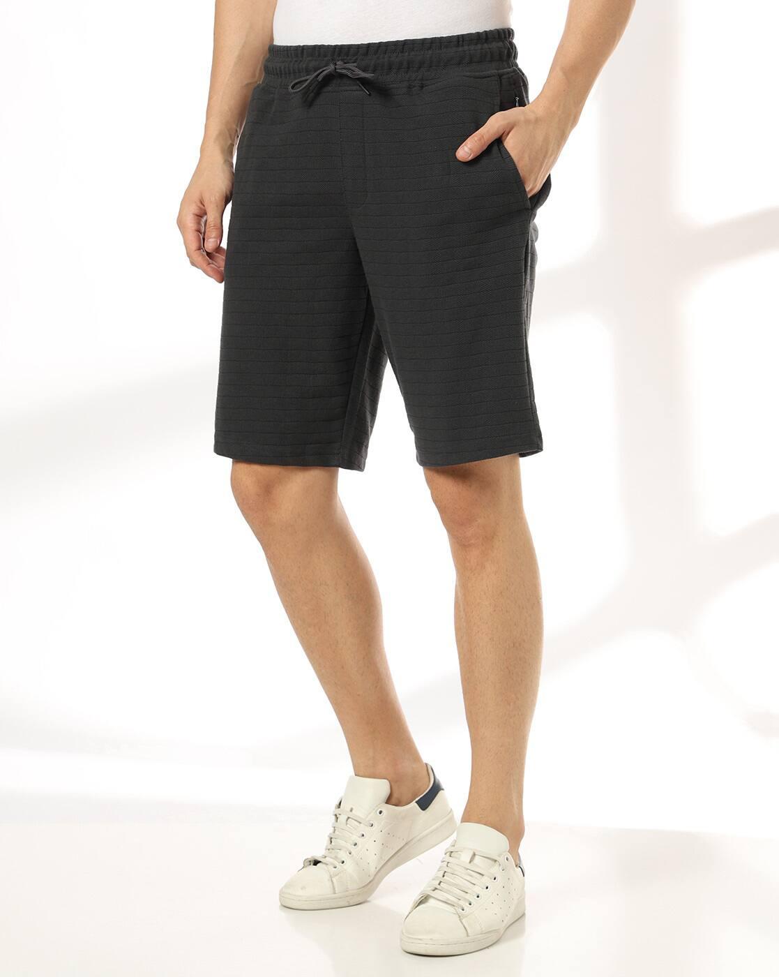 Men Mid-Rise Regular Fit Shorts