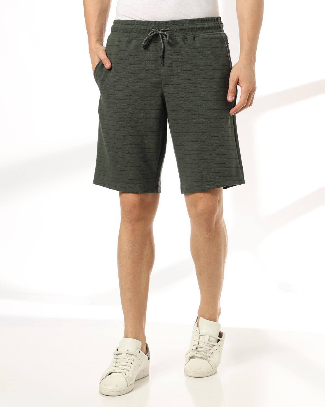 Men Mid-Rise Regular Fit Shorts