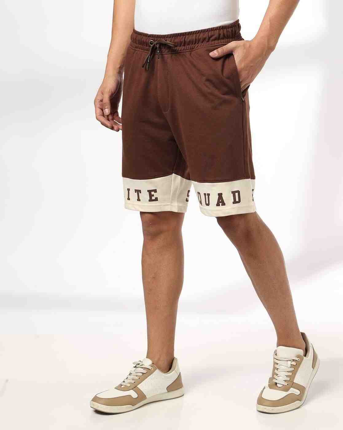 Teamspirit | Men Hem Printed CNS Panel Cord Set Shorts|0