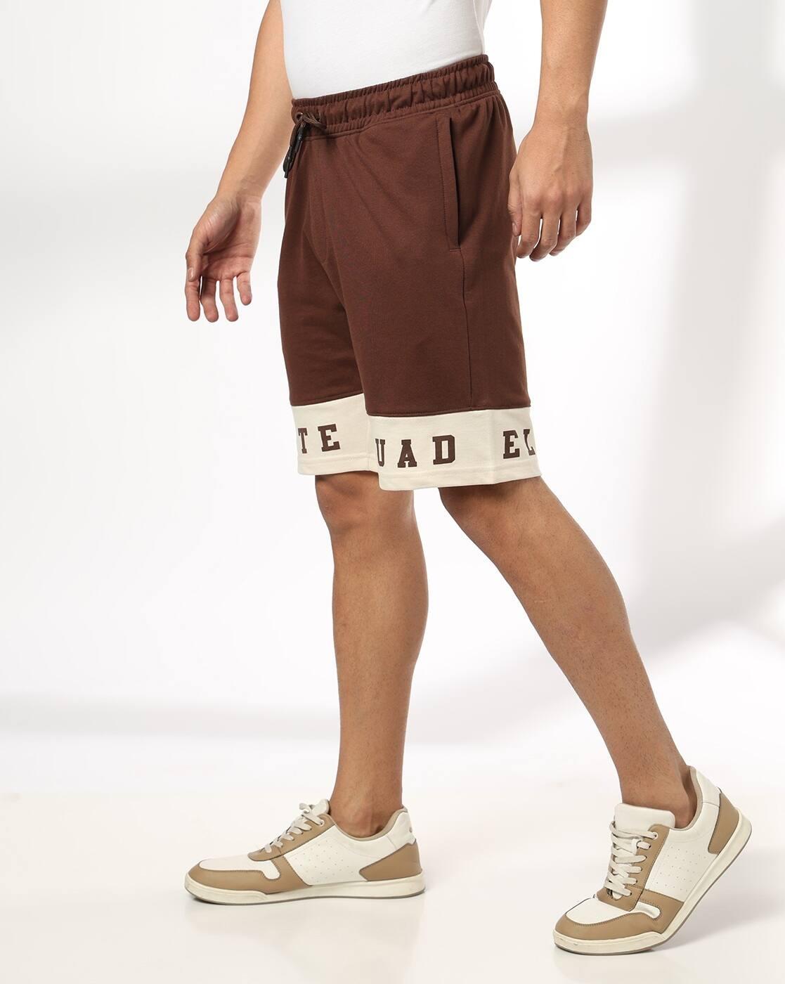 Teamspirit | Men Hem Printed CNS Panel Cord Set Shorts|1