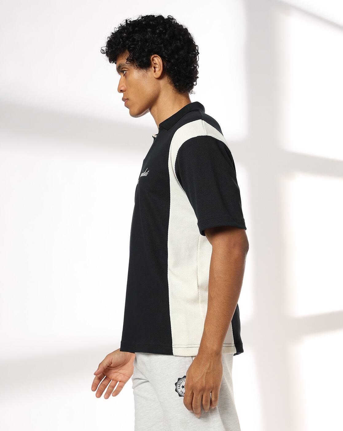 Teamspirit | Men Colourblock Polo T-Shirt|1