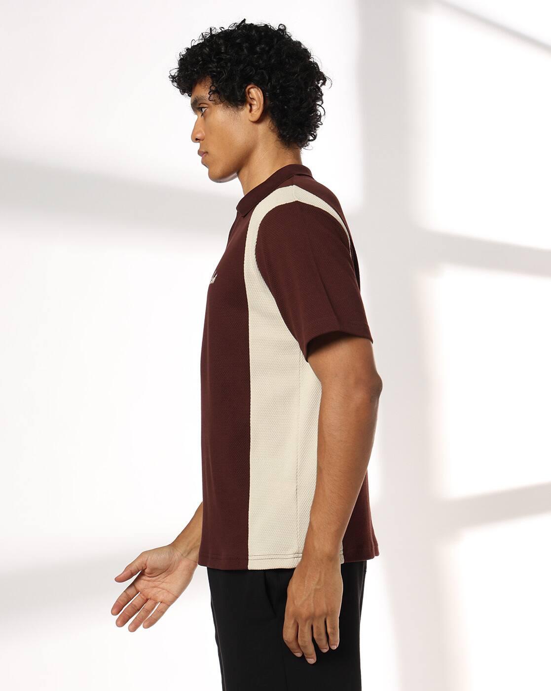 Teamspirit | Men Colourblock Polo T-Shirt|1