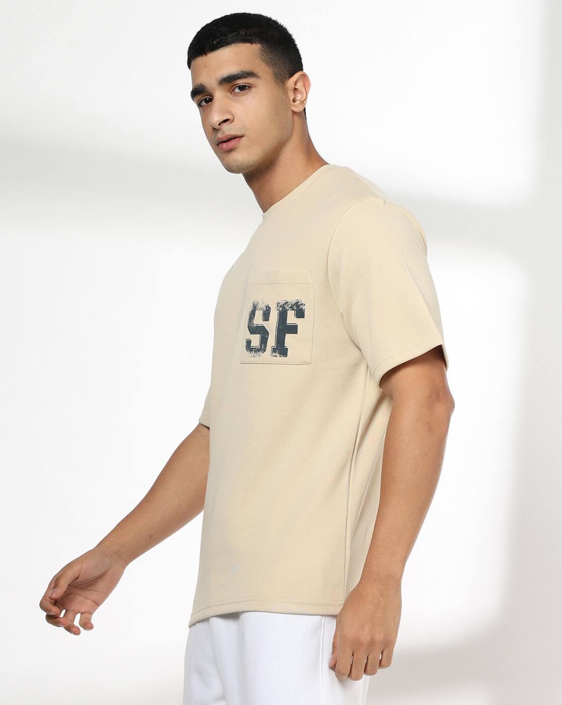 Teamspirit | Men Printed Regular Fit Crew-Neck T-Shirt|2