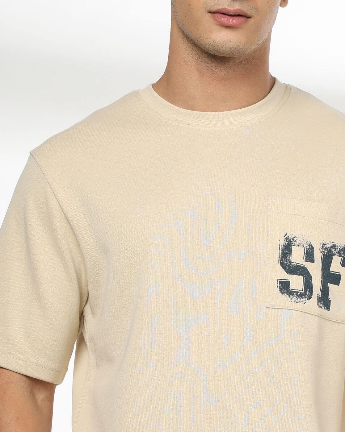 Teamspirit | Men Printed Regular Fit Crew-Neck T-Shirt|4