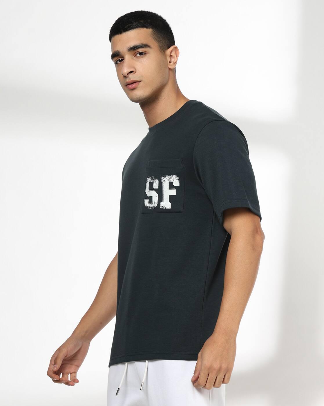 Teamspirit | Men Printed Regular Fit Crew-Neck T-Shirt|2