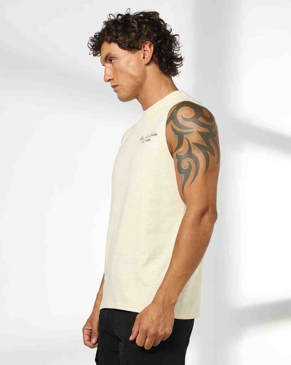Teamspirit | Men Printed Regular Fit Crew-Neck T-Shirt|1