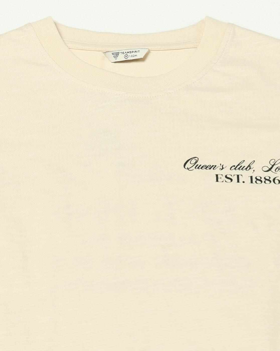 Teamspirit | Men Printed Regular Fit Crew-Neck T-Shirt|4