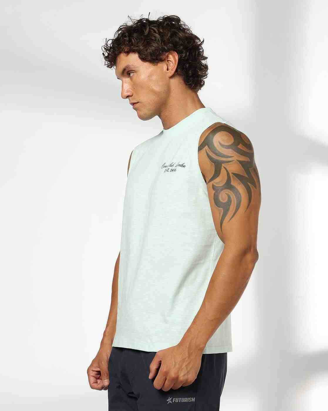 Teamspirit | Men Printed Regular Fit Crew-Neck T-Shirt|1