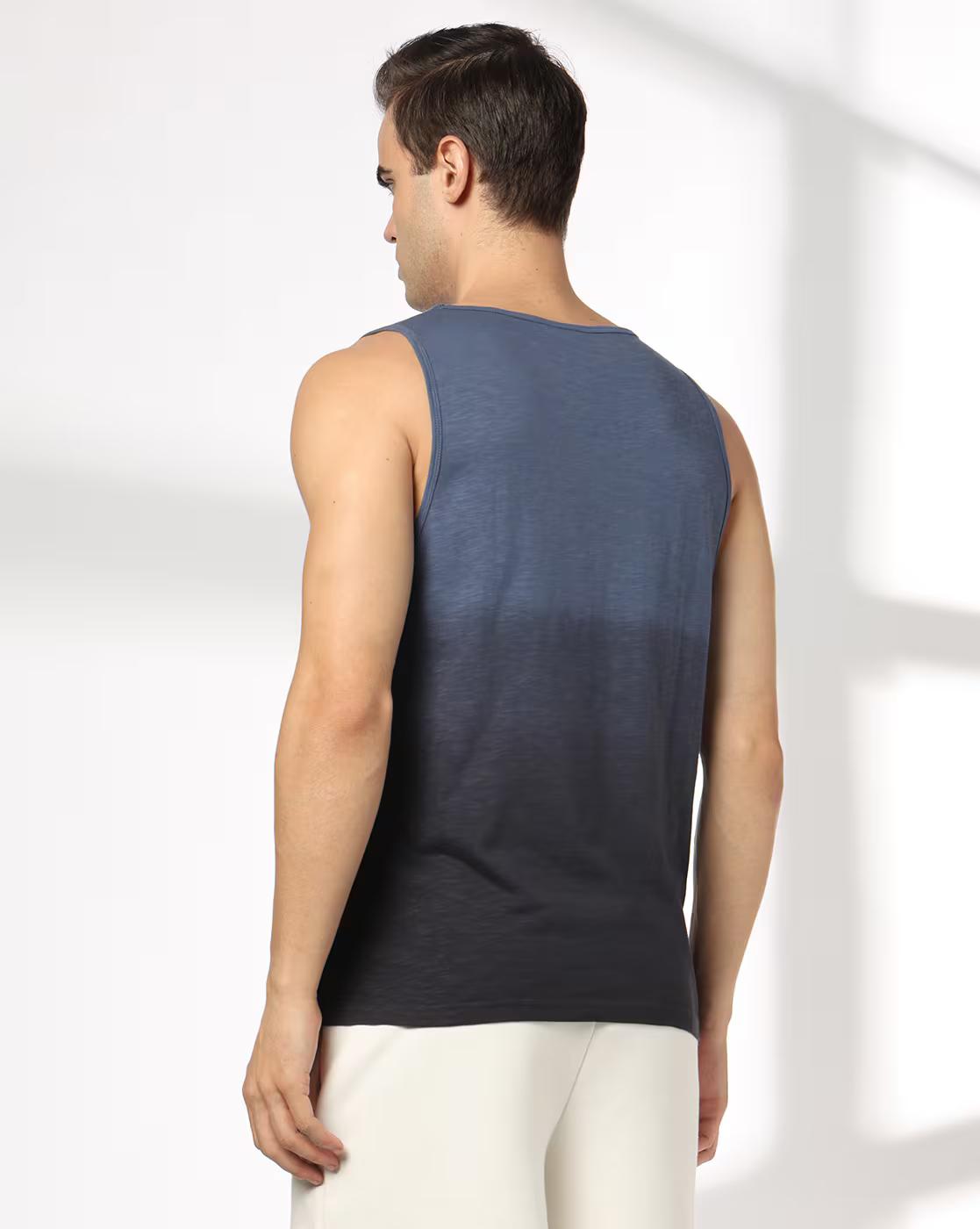 Teamspirit | Men Ombre Print Sleeveless Vest|2