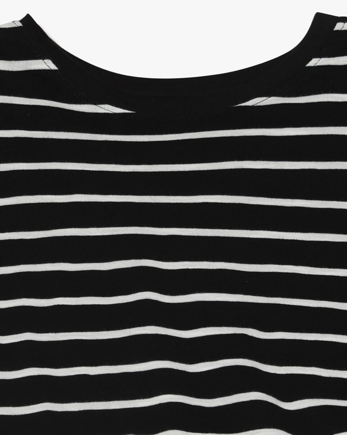 Teamspirit | Women Striped Regular Fit Crew-Neck T-Shirt|4