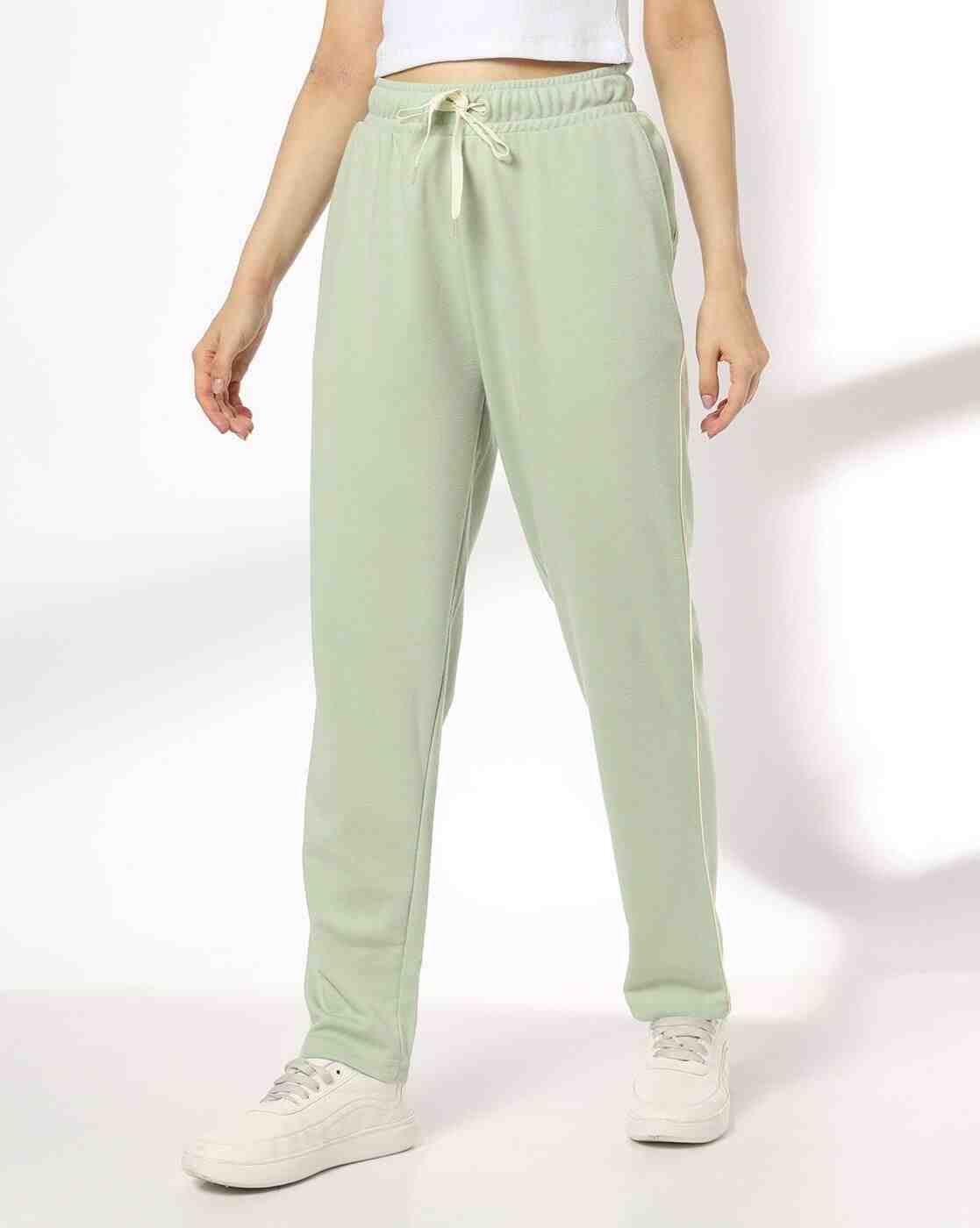 Teamspirit | Women Mid-Rise Contrast Pipping Trackpants|0