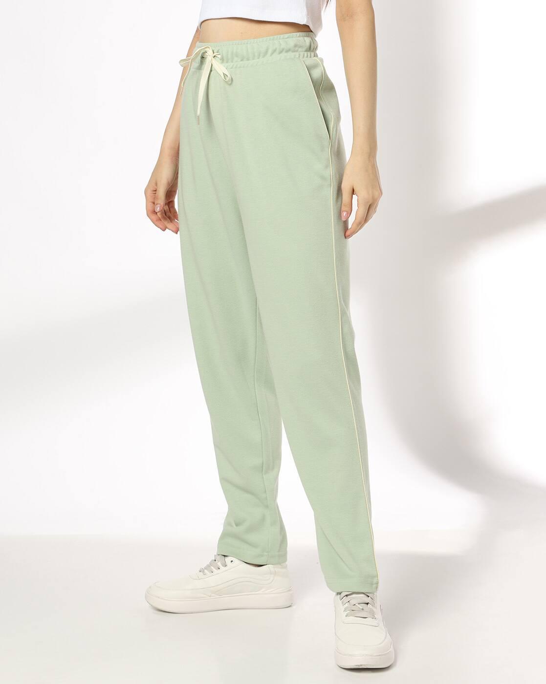 Teamspirit | Women Mid-Rise Contrast Pipping Trackpants|1