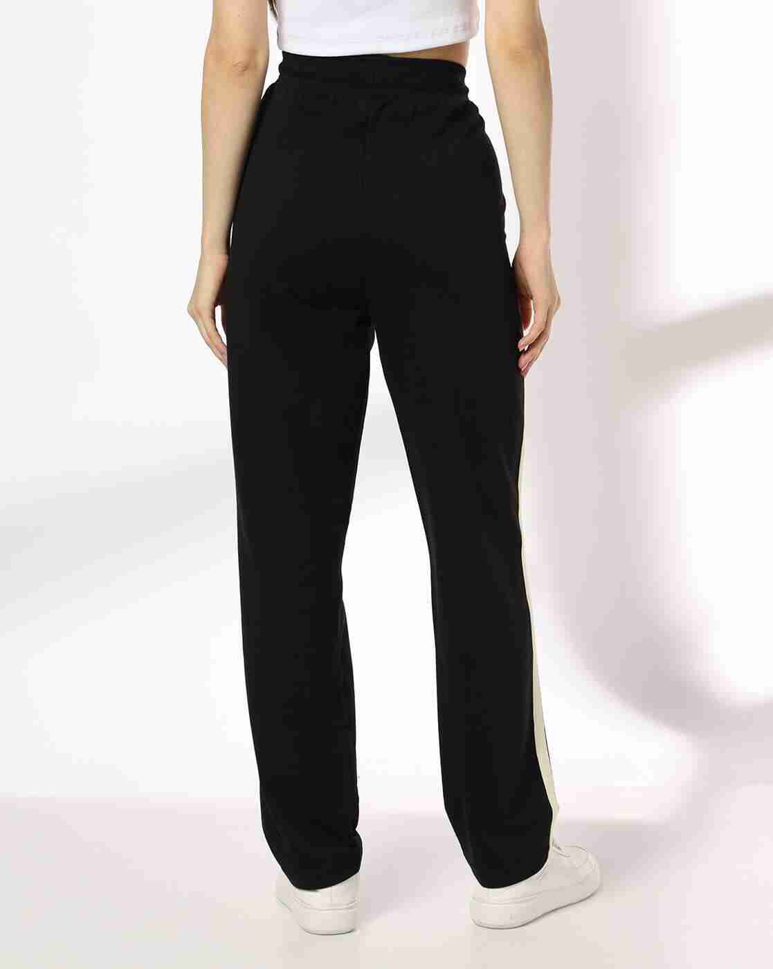 Teamspirit | Women Mid-Rise Contrast Tape Trackpants|2