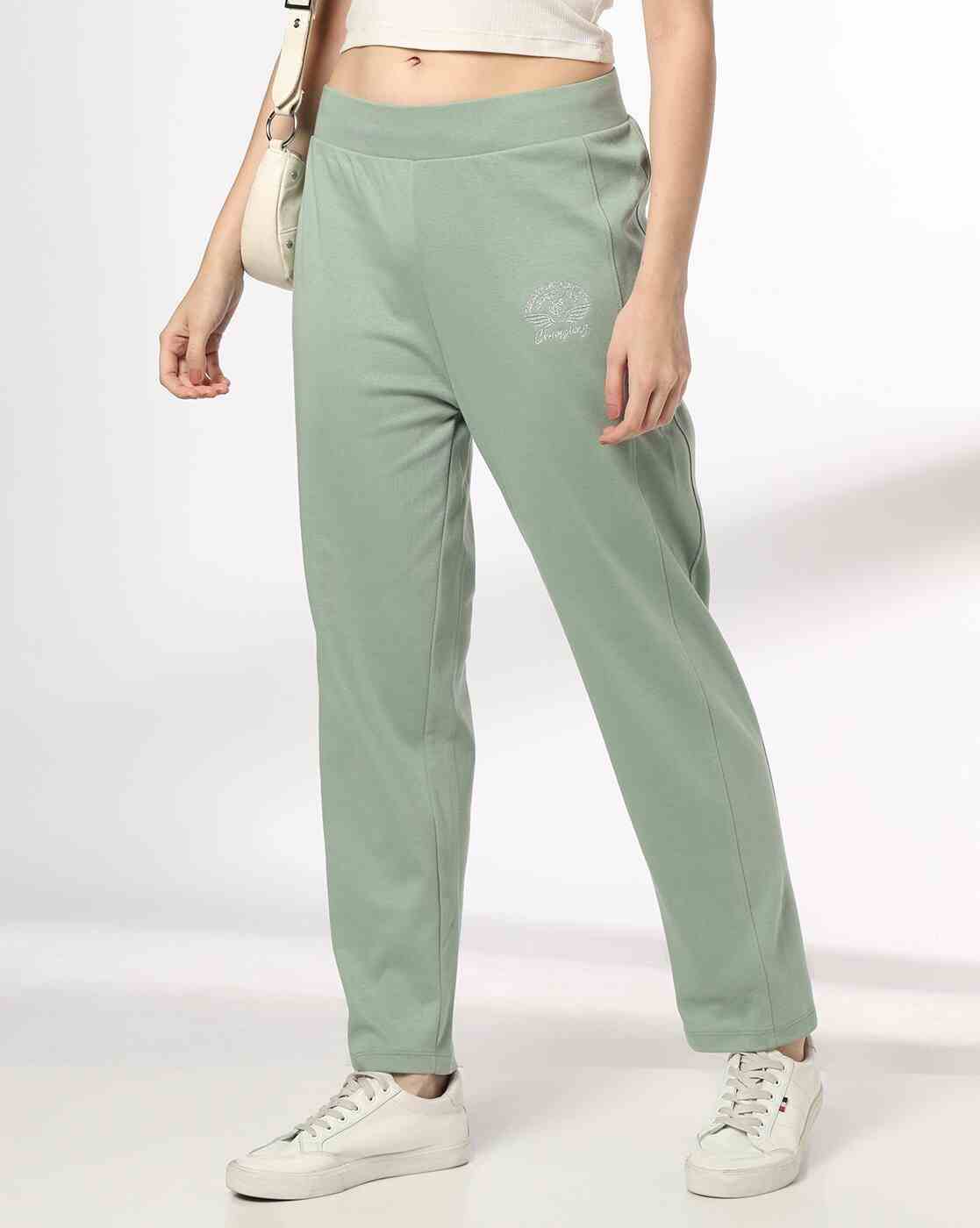 Women Mid-Rise Straight Track Pants