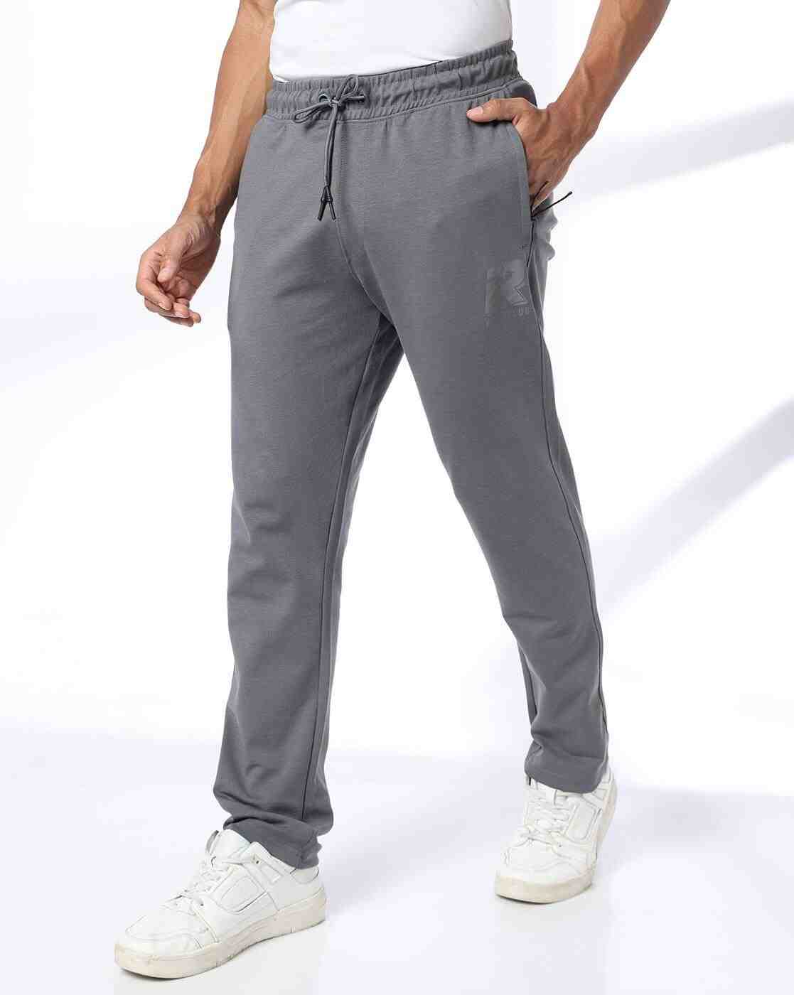 Men Mid-Rise Regular Fit Trackpants