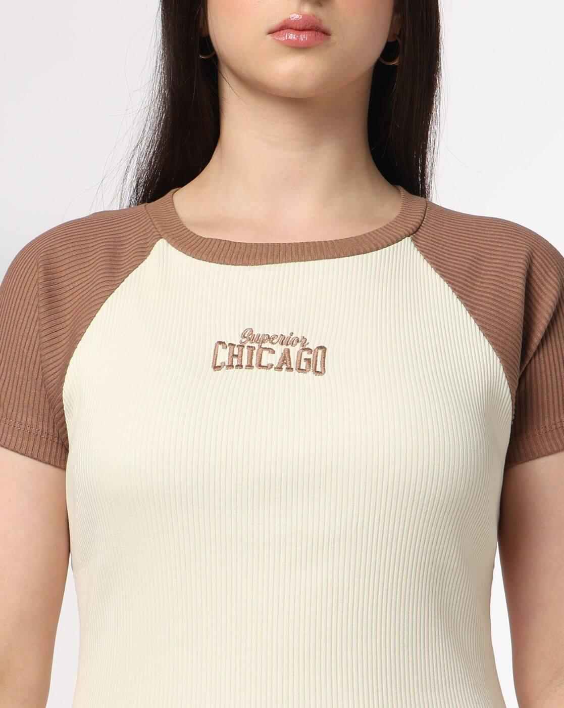 Teamspirit | Women Colourblock Fitted Round-Neck Top|3
