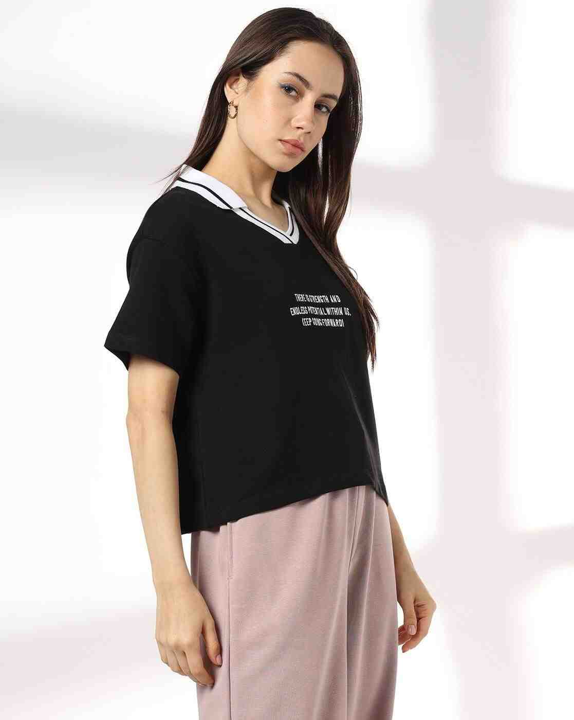Teamspirit | Women Printed Regular Fit Top|1