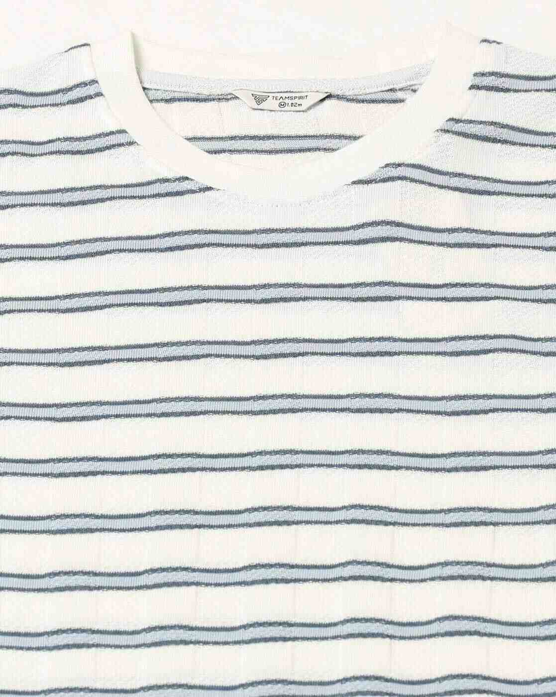 Teamspirit | Men Striped Regular Fit Crew-Neck T-Shirt|4