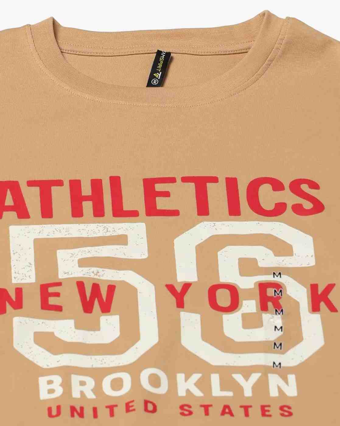 Teamspirit | Women Typographic Print Relaxed Fit T-Shirt|4