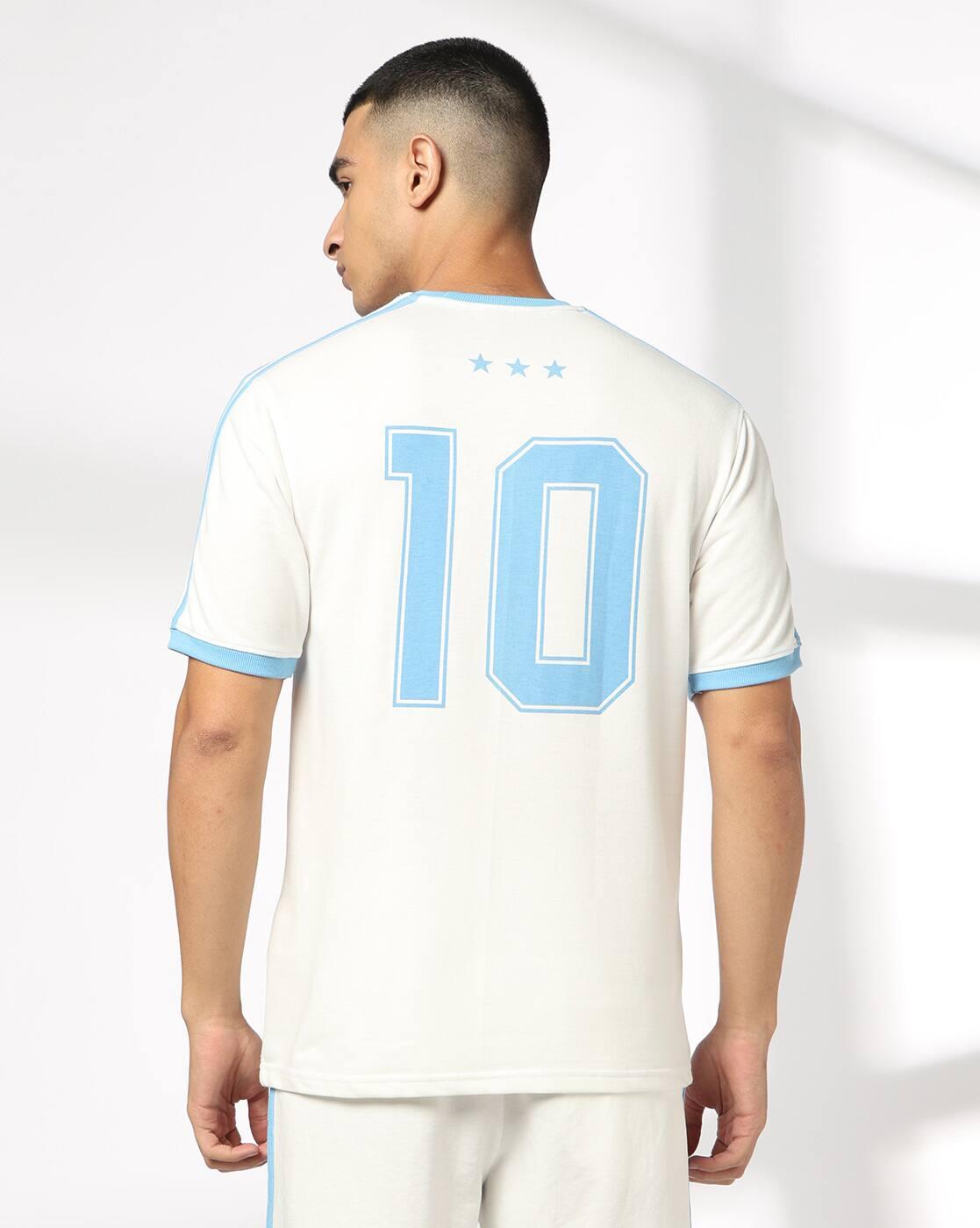 Teamspirit | Men Argentina Football Regular Fit Crew-Neck T-Shirt|2