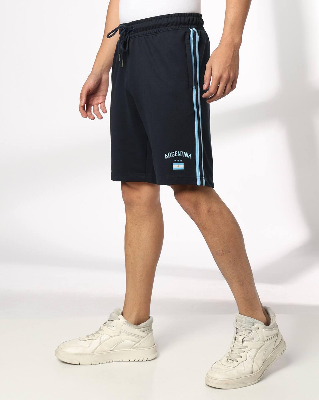 Teamspirit | Men Striped Regular Fit Shorts|1