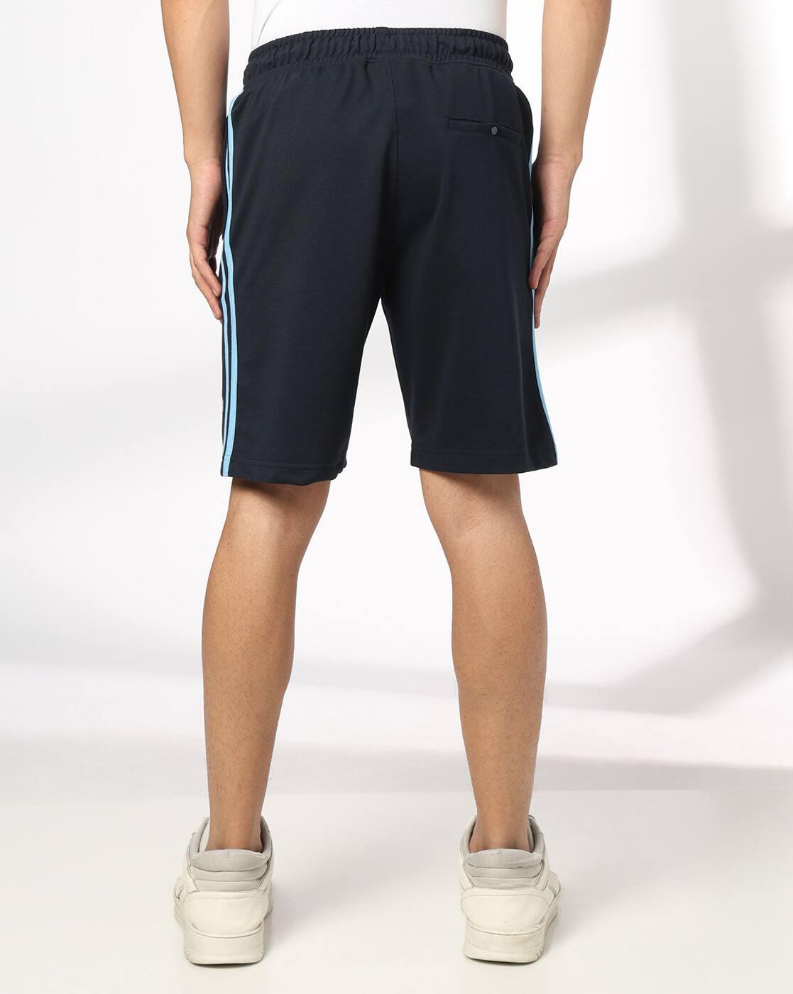 Teamspirit | Men Striped Regular Fit Shorts|2