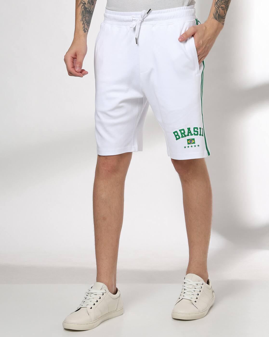 Teamspirit | Men Brasil Football Regular Fit Shorts|0