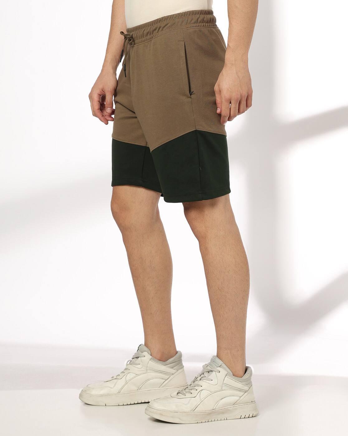 Teamspirit | Men Mid-Rise Regular Fit City Shorts|1