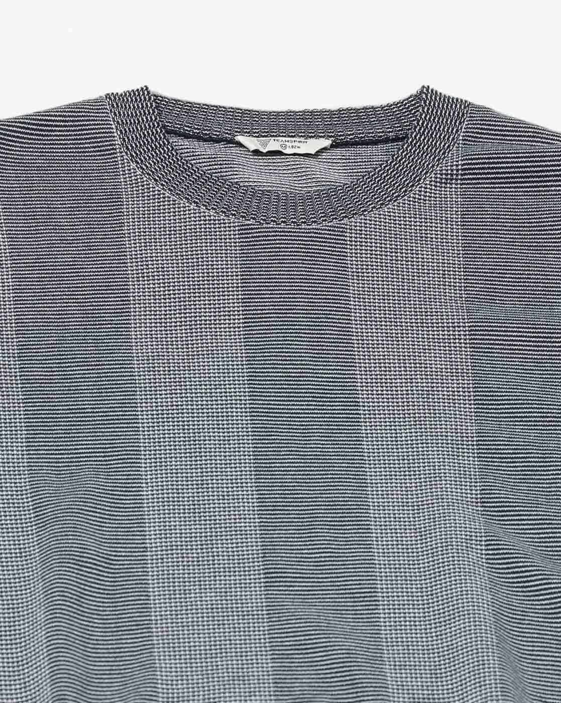 Teamspirit | Men Verti Wide Striped Regular Fit Crew-Neck T-Shirt|4