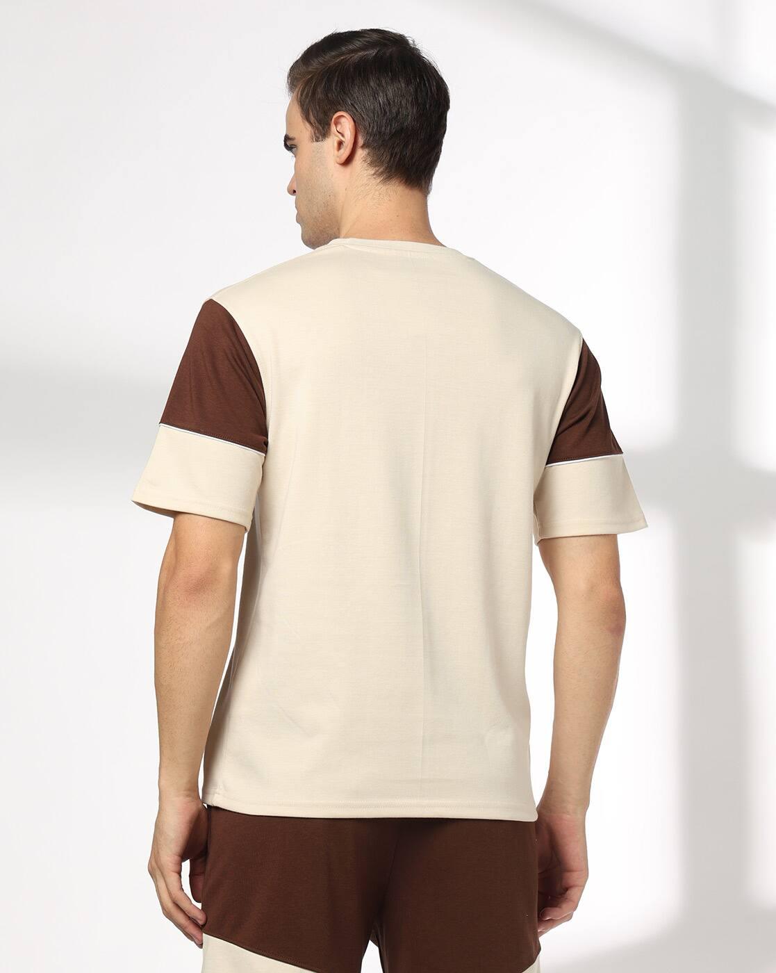 Teamspirit | Men Printed Regular Fit Crew-Neck T-Shirt|2