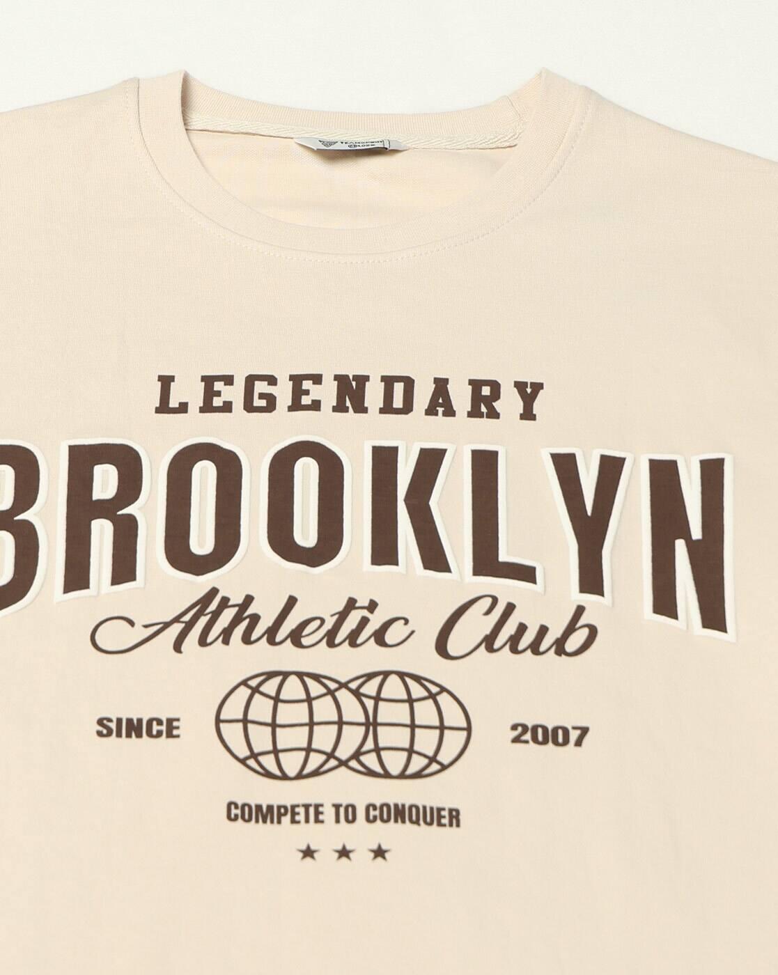 Teamspirit | Men Printed Regular Fit Crew-Neck T-Shirt|4