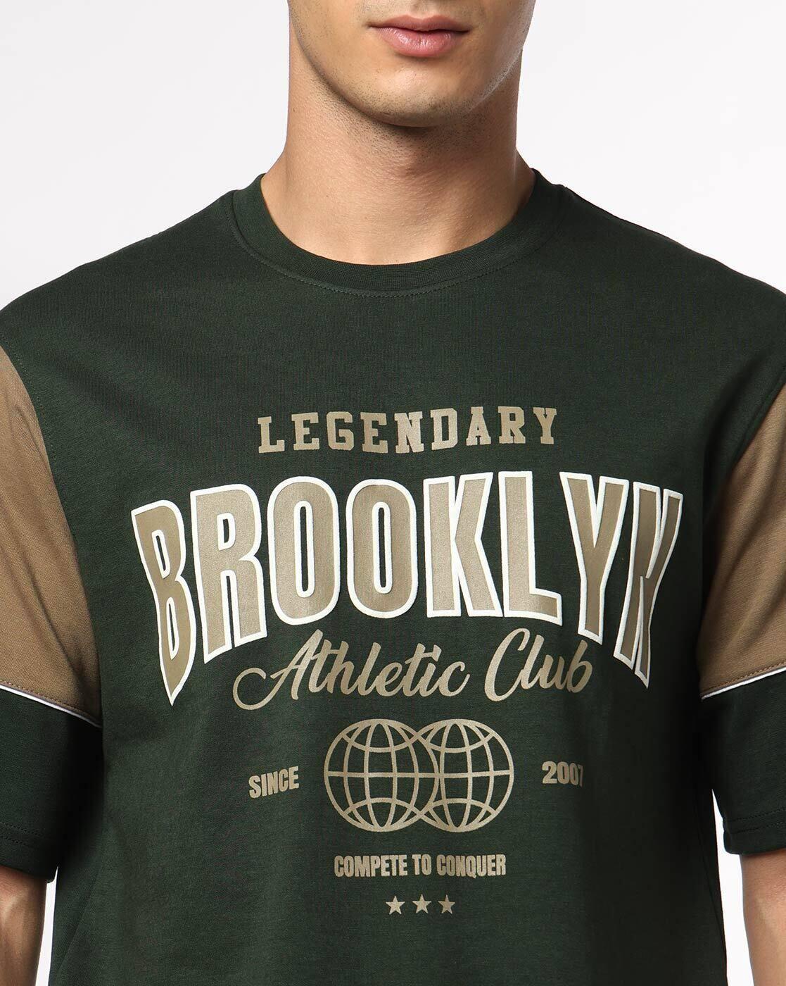 Teamspirit | Men Printed Regular Fit Crew-Neck T-Shirt|4
