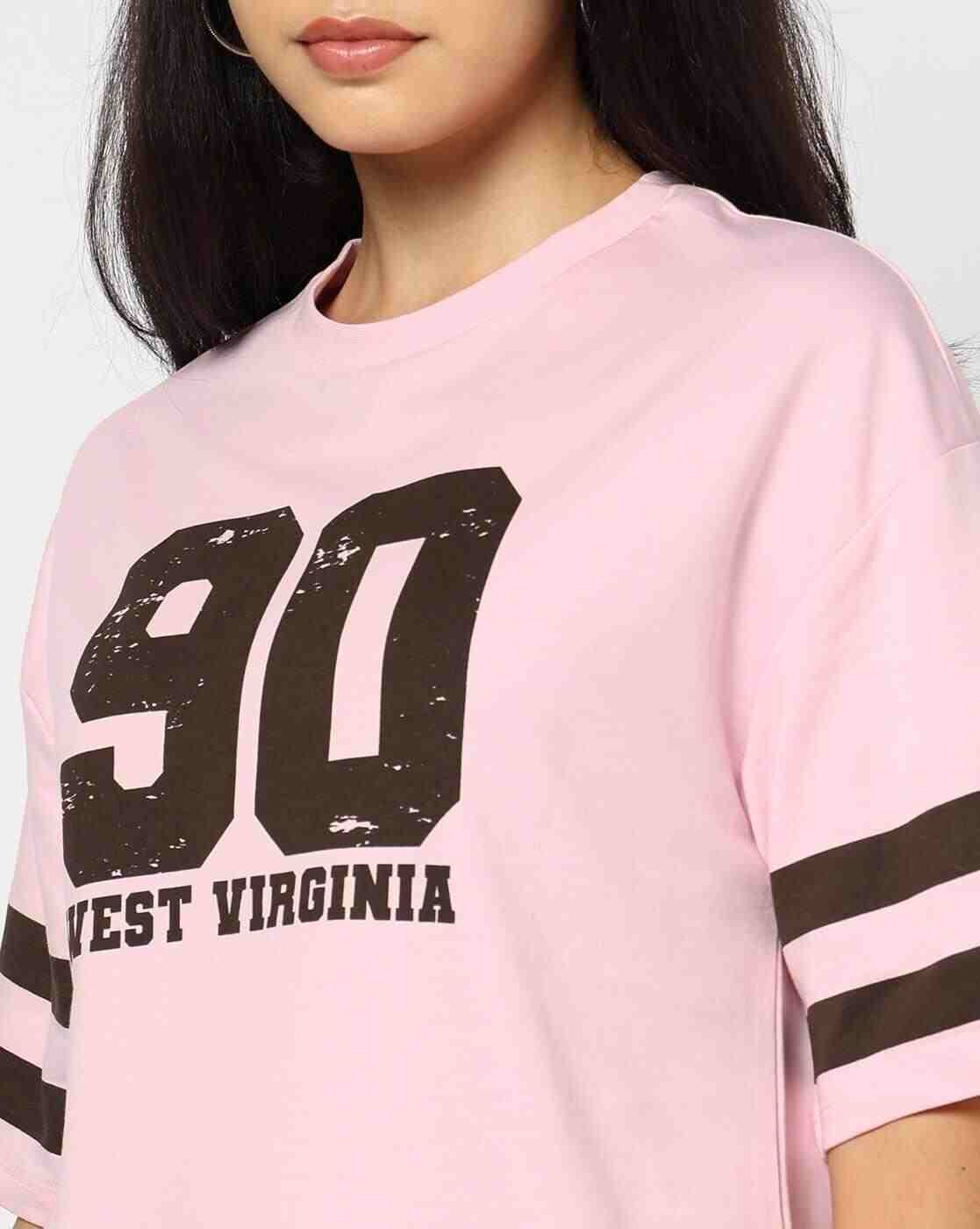 Teamspirit | Women Numeric Print Boxy Fit Crew-Neck T-Shirt|6