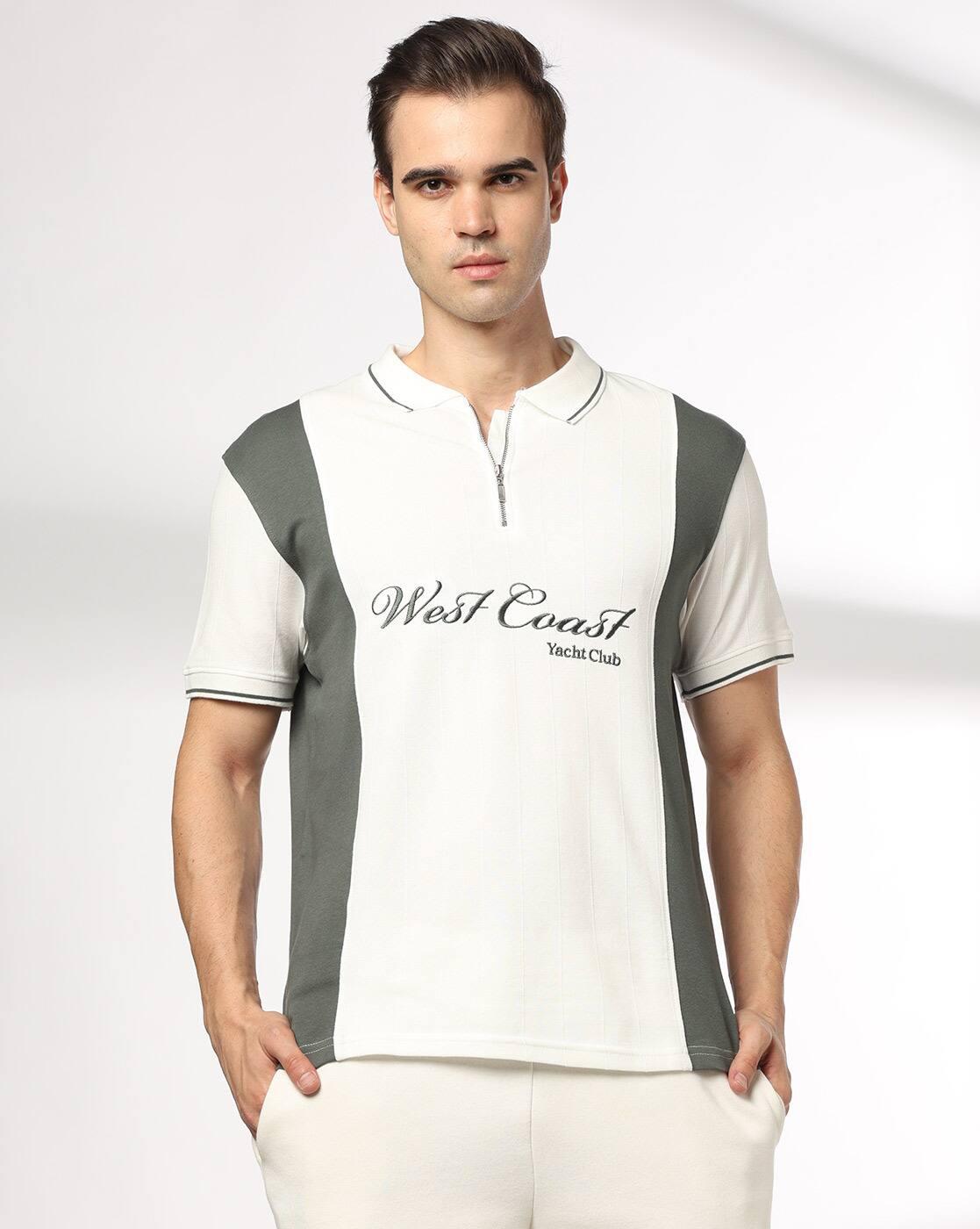 Teamspirit | Men Embroidered Regular Fit Polo T-Shirt|0