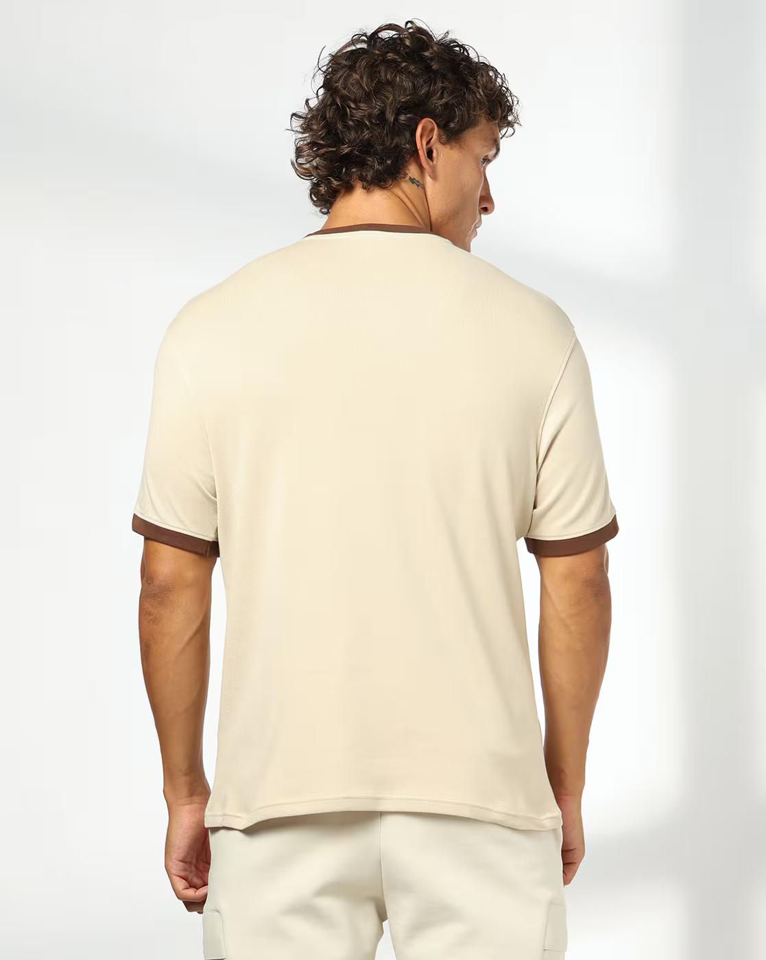 Teamspirit | Men Printed Regular Fit Crew-Neck T-Shirt|2
