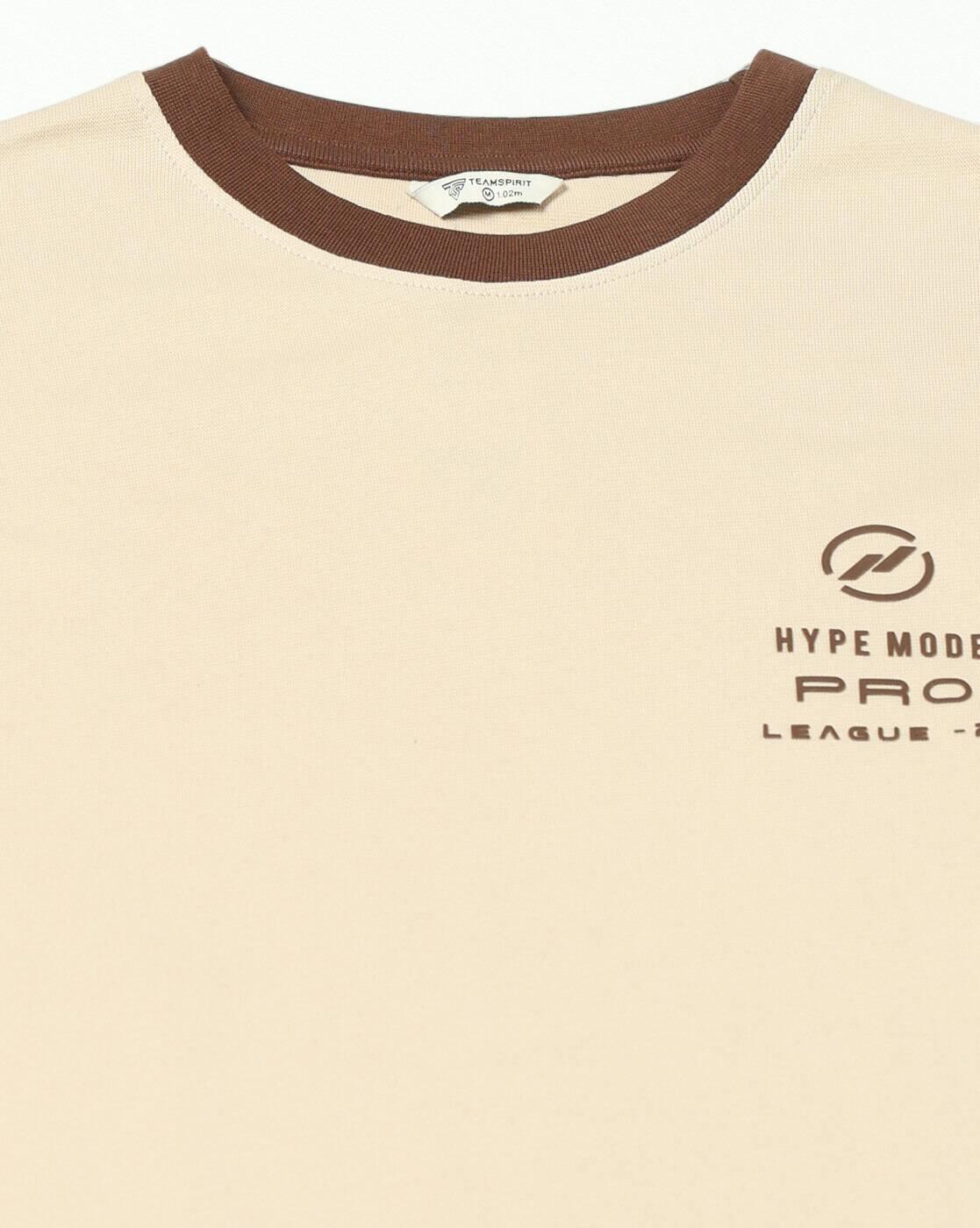 Teamspirit | Men Printed Regular Fit Crew-Neck T-Shirt|4