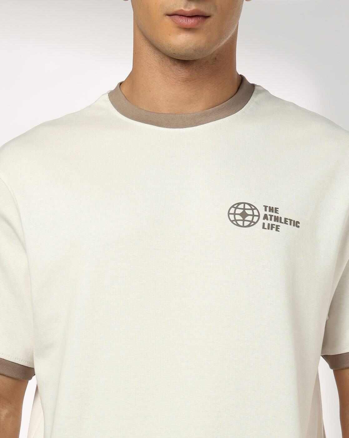 Teamspirit | Men Printed Regular Fit Crew-Neck T-Shirt|3