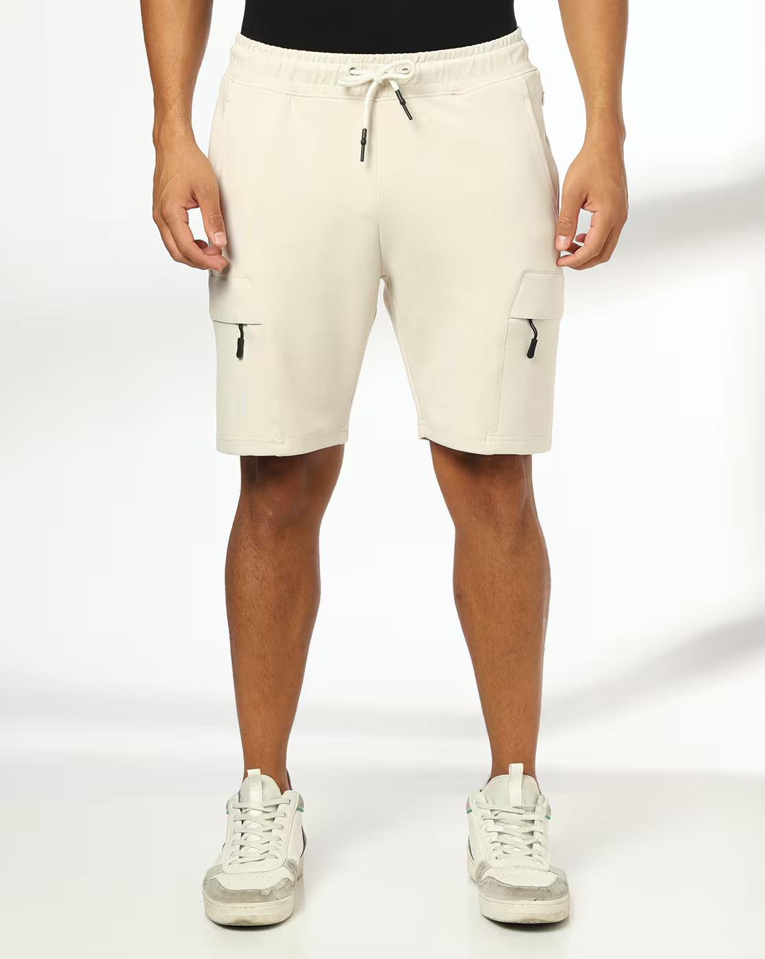 Men Mid-Rise Regular Fit City Shorts