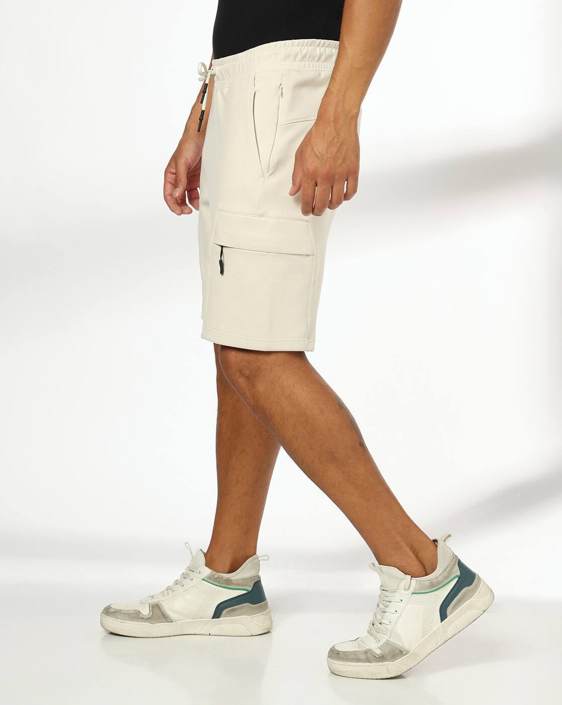 Teamspirit | Men Mid-Rise Regular Fit City Shorts|1