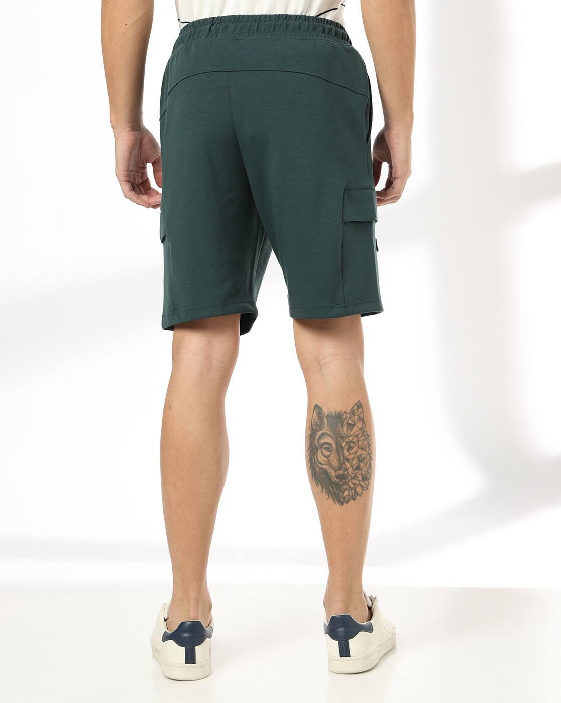 Teamspirit | Men Mid-Rise Regular Fit City Shorts|2