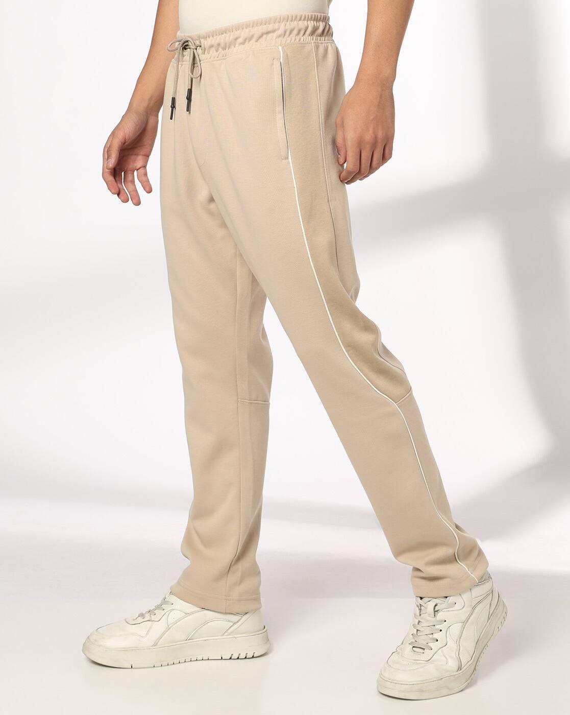 Teamspirit | Men Regular Fit with Piping Trackpants|1