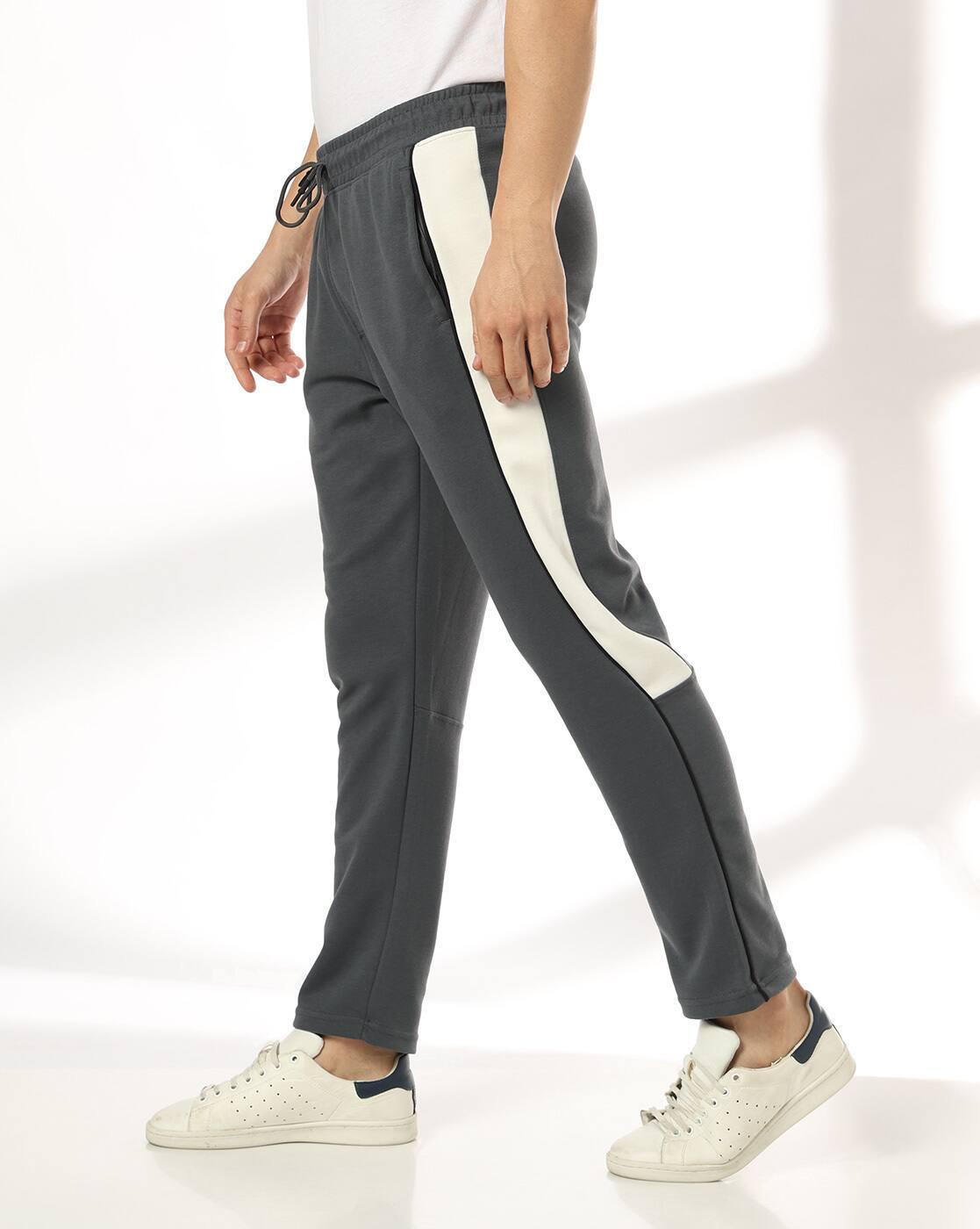 Teamspirit | Men Regular Fit with Piping Trackpants|1