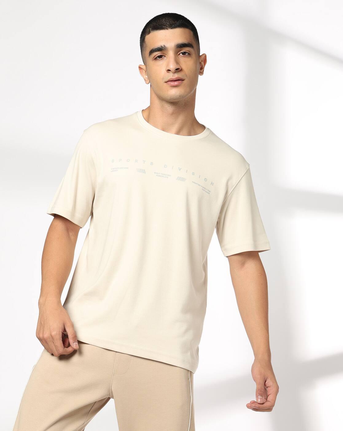 Teamspirit | Men Printed Regular Fit Crew-Neck T-Shirt|0